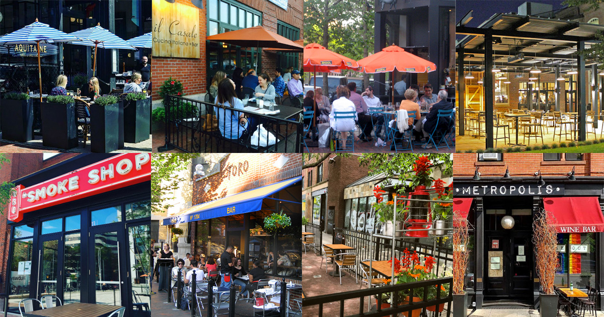 Boston's Best Outdoor Dining 2022 - Restaurants Open in Boston - Waterfront