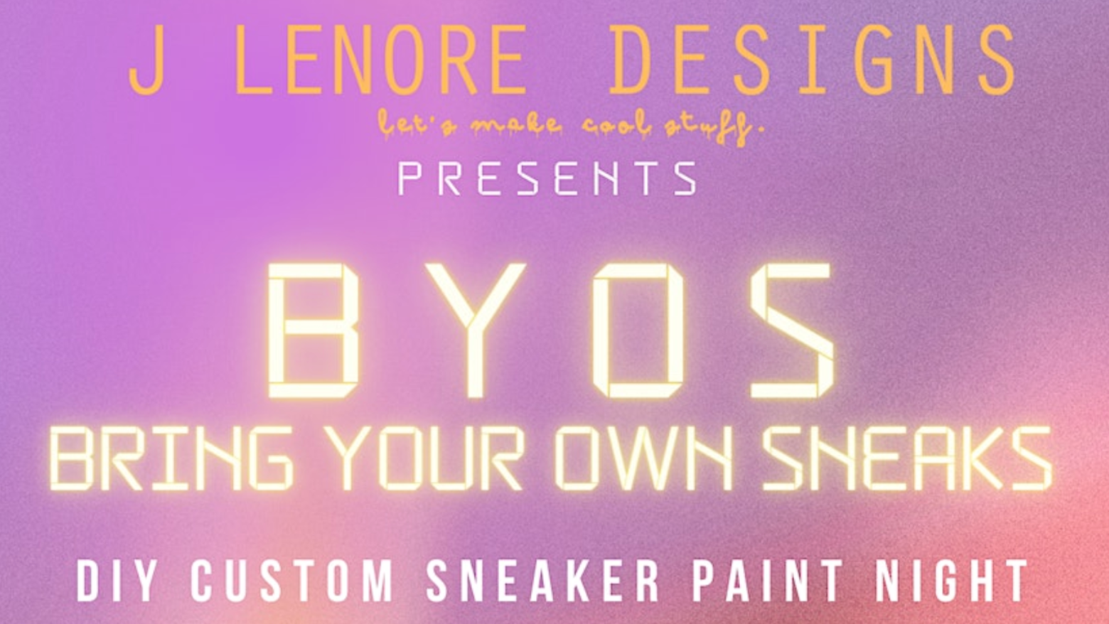 Custom Sneaker Paint Night at Loco - Boston Restaurant News and Events