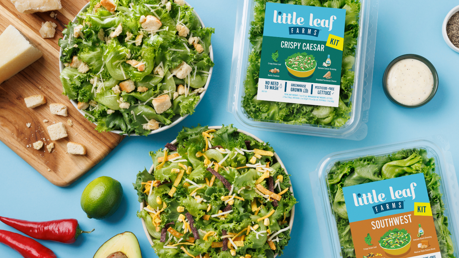 New Little Leaf Farms Salad Kits - Boston Restaurant News and Events